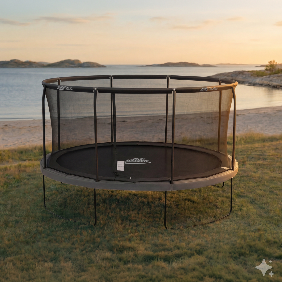 Premium Oval 5,24 x 3,43 m. Trampolin