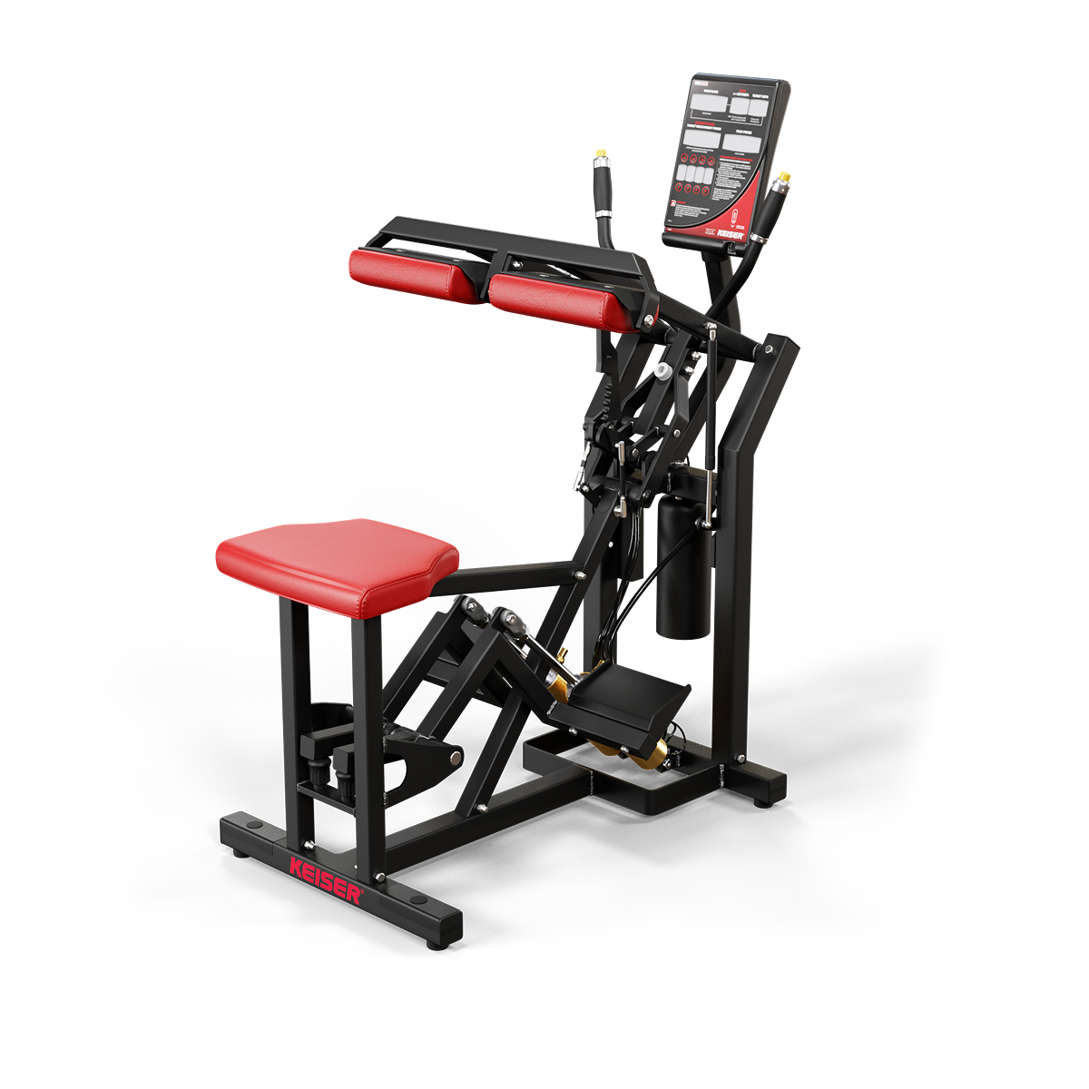 Keiser Air 300 Seated Calf BLK