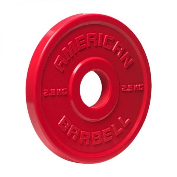 American Barbell Urethane Fractional Bumper Plate 25 Kg